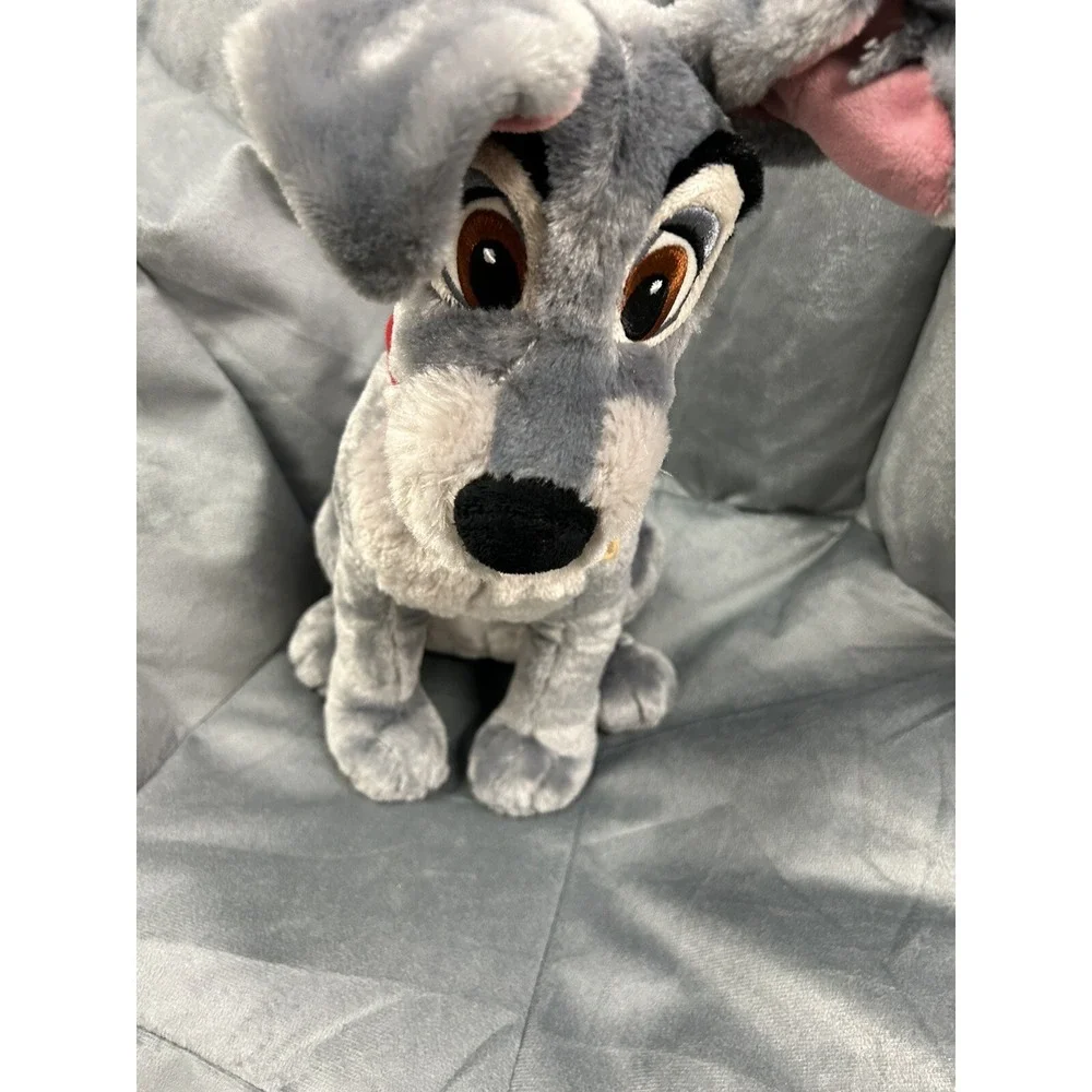 Disney Store Authentic Tramp Plush – Lady and the Tramp 16'' Soft~EUC